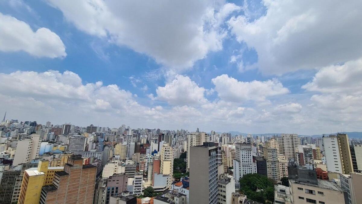 Апартаменты Trevizzo Setin Praca Da Republica Сан-Пауло Экстерьер фото